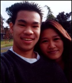 In front of the UC Davis dorms