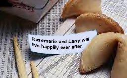 Larry and Rosemarie will live happily ever after.