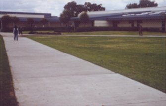 A picture of the walkway where we first held hands :)